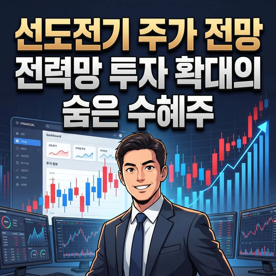 선도전기 주가 전망: 전력망 투자 수혜, 2026년까지 이어질까?