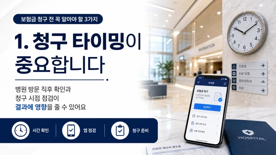 실비 통원치료 청구 시기, 2026년 보험 가입 계획 고려해야 할까? 3