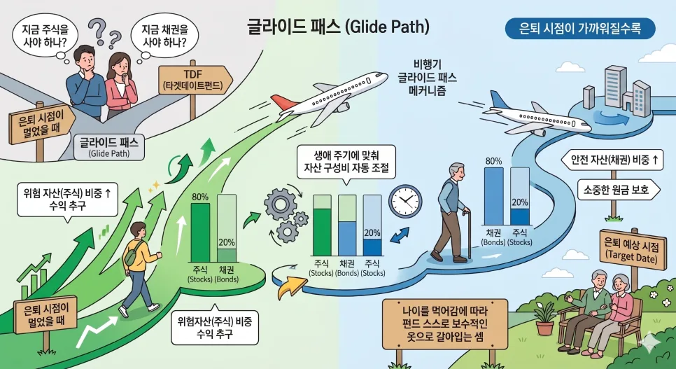 TDF 투자, 2026년 은퇴 준비자를 위한 장단점 및 수수료 완벽 분석 2