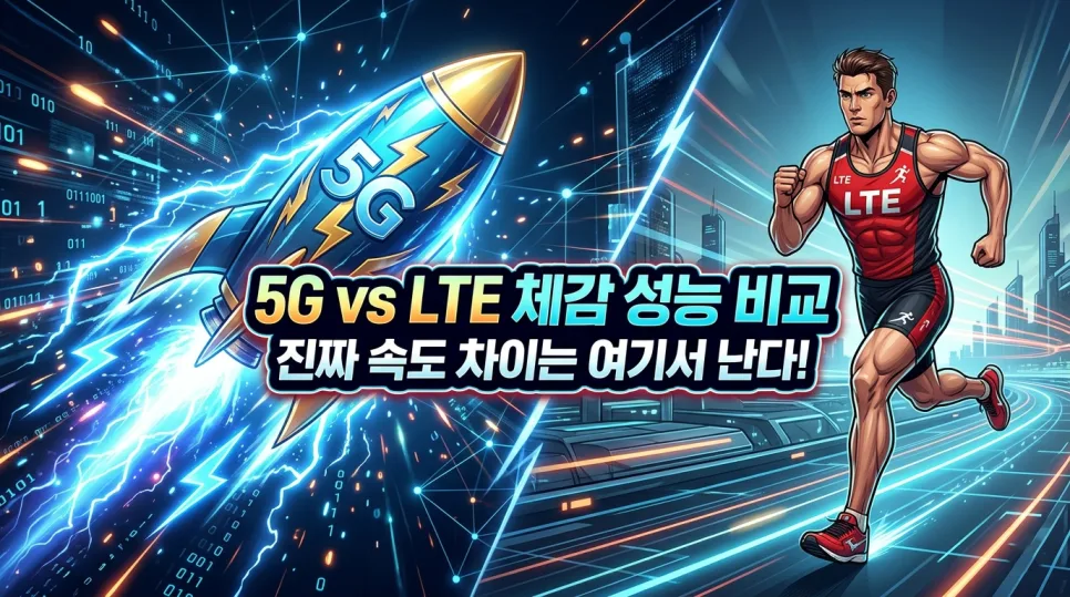 5G vs LTE 차이점 2026년 총정리: 속도·배터리·체감 성능 비교 — IT·테크 — i0865