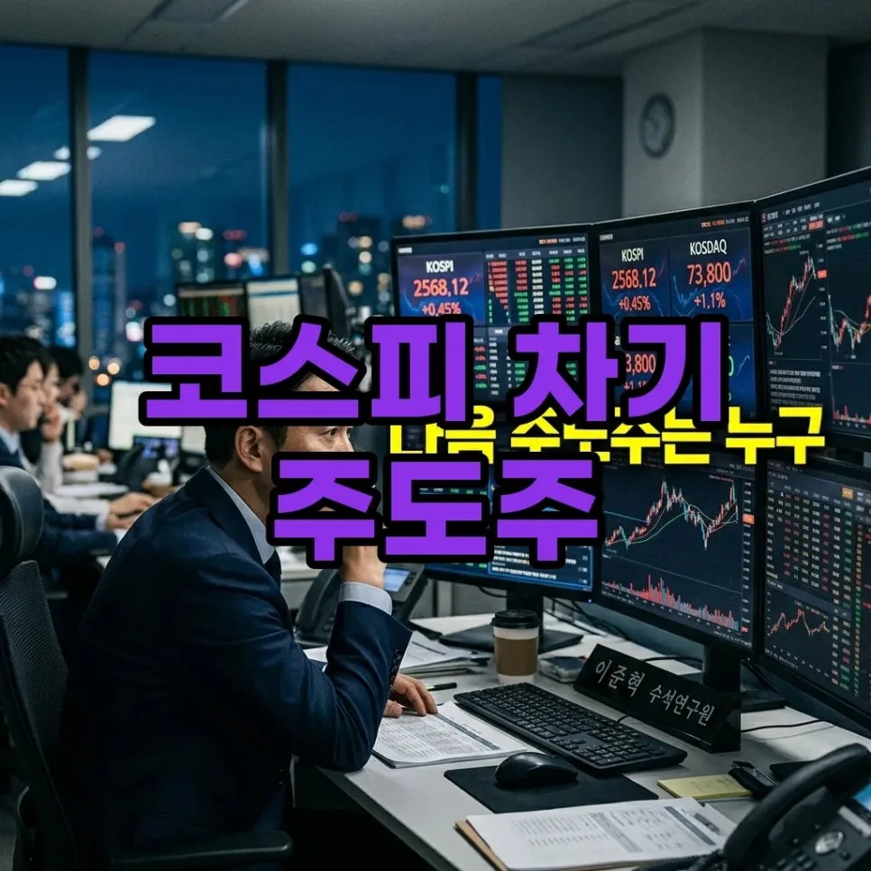 2026년 코스피 차기 주도주 분석: 삼전·하이닉스 다음은?
