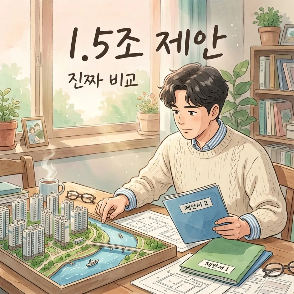 압구정5구역 1.5조 재건축, 현대건설 vs DL이앤씨 조건 비교 2026