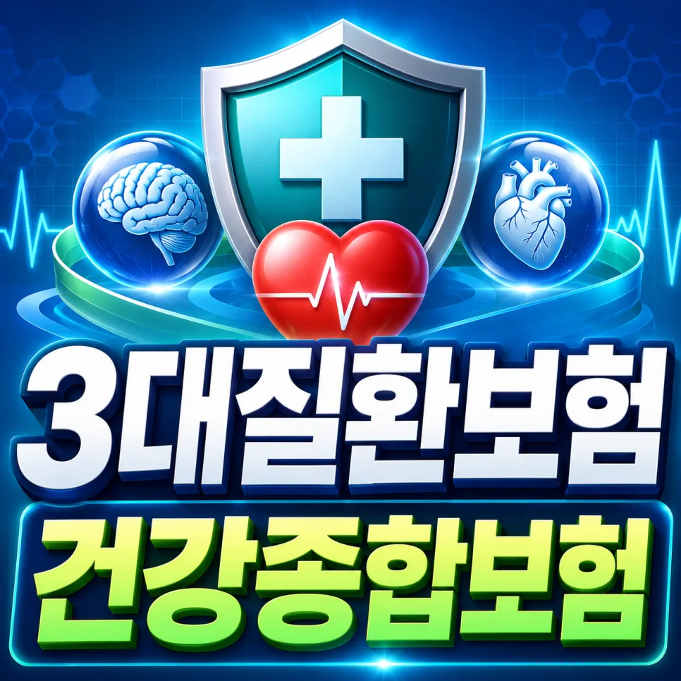 3대 질환 보험 비교: 2026년 건강종합보험 선택 기준 총정리