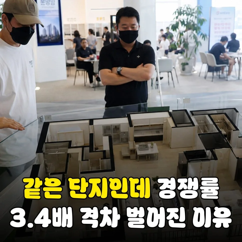 지방 아파트 청약, 4베이 판상형이 3.4배 유리한 이유 2026