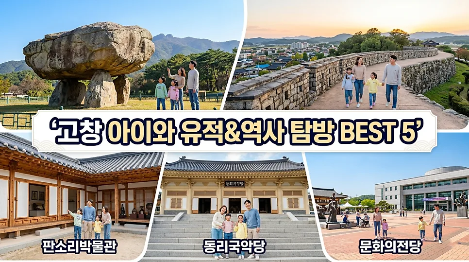 고창 역사 여행 2026: 고인돌·읍성·판소리 코스 추천 — 한국여행 — i0865