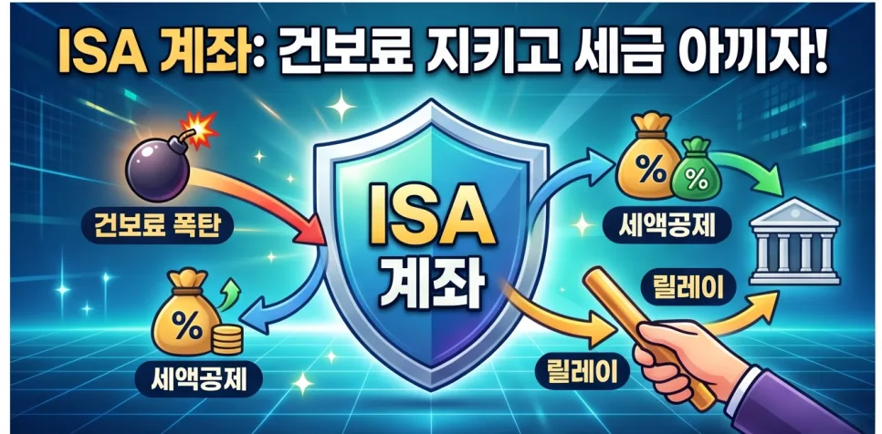 ISA 계좌, 건보료 절약 및 세액공제 300만원 받는 법 2026