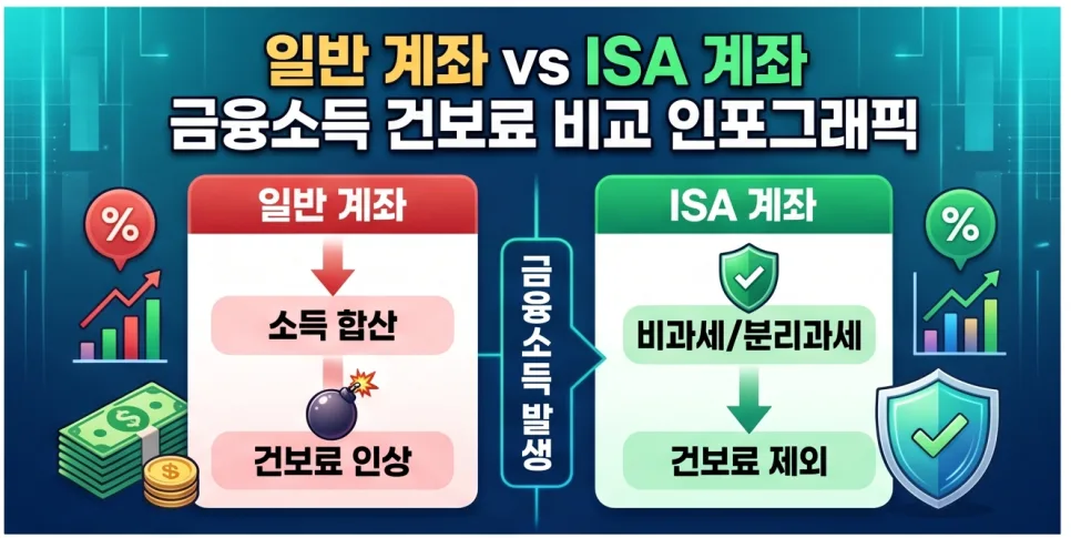 ISA 계좌, 건보료 절약 및 세액공제 300만원 받는 법 2026 2