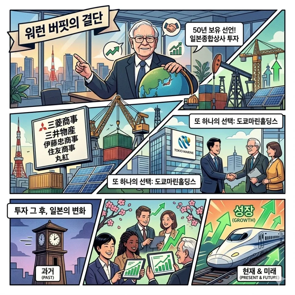 버핏의 일본 투자, 2026년까지 240억 달러 수익 비결은? 3