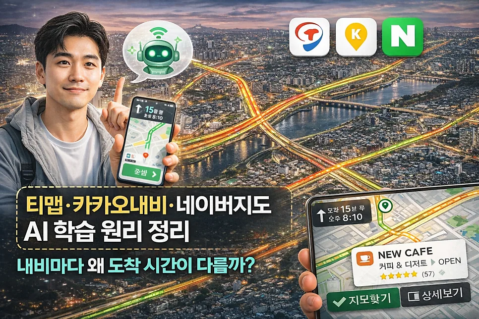 내비게이션 AI, 2026년 학습 데이터와 경로 추천 원리 완벽 분석 — IT·테크 — son9172