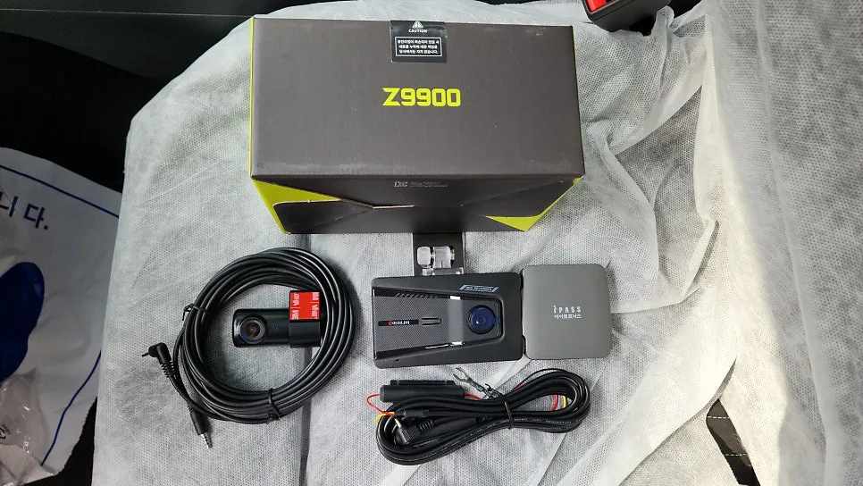 폭스바겐 ID4 아이나비 Z9900 장착 후기 및 RF 하이패스 설치 2026 2