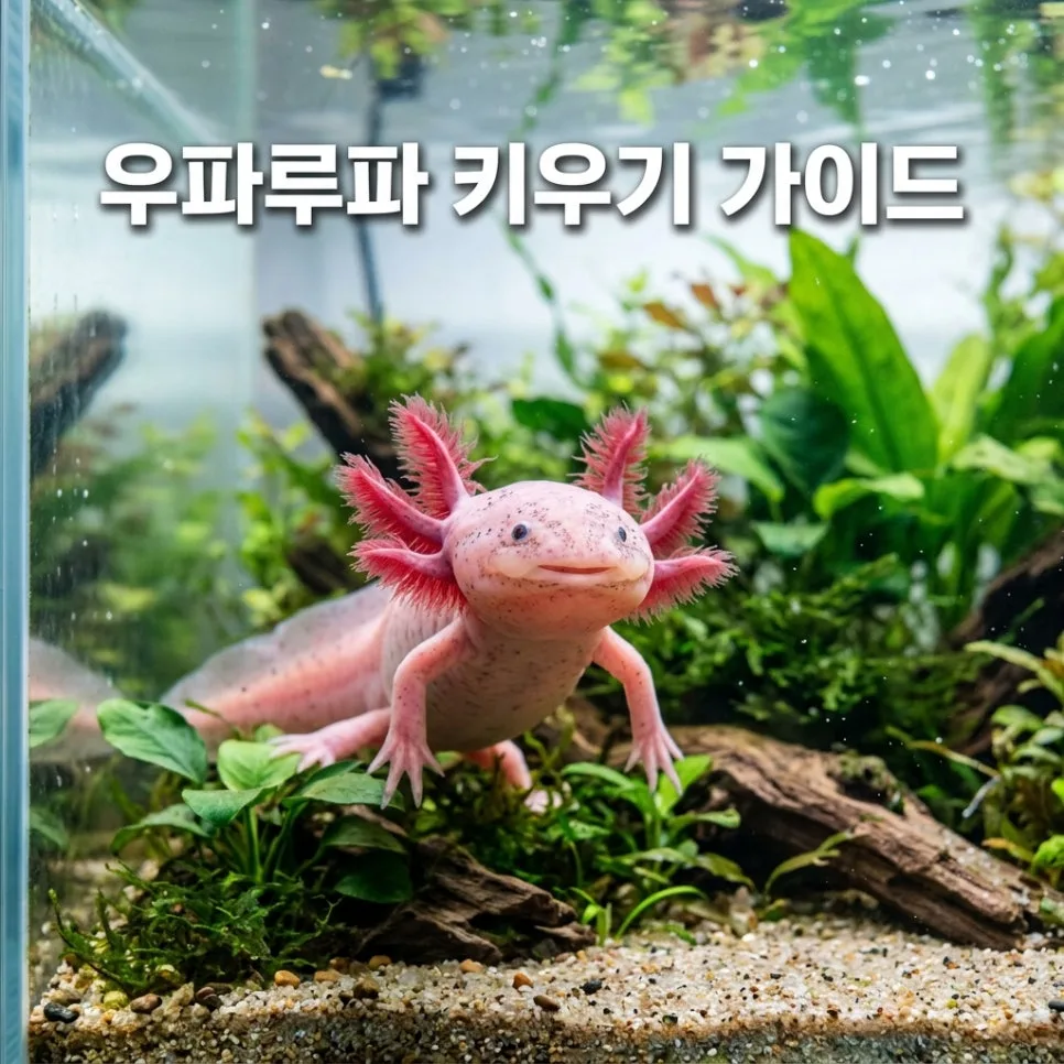 우파루파 수온 관리 2026: 분양가부터 먹이까지 A to Z