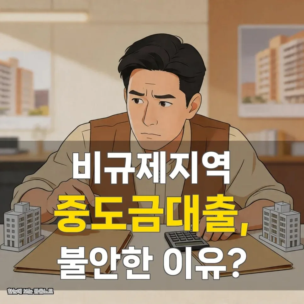 비규제지역 중도금대출 2건 가능할까? 2026년 DSR 규제 총정리