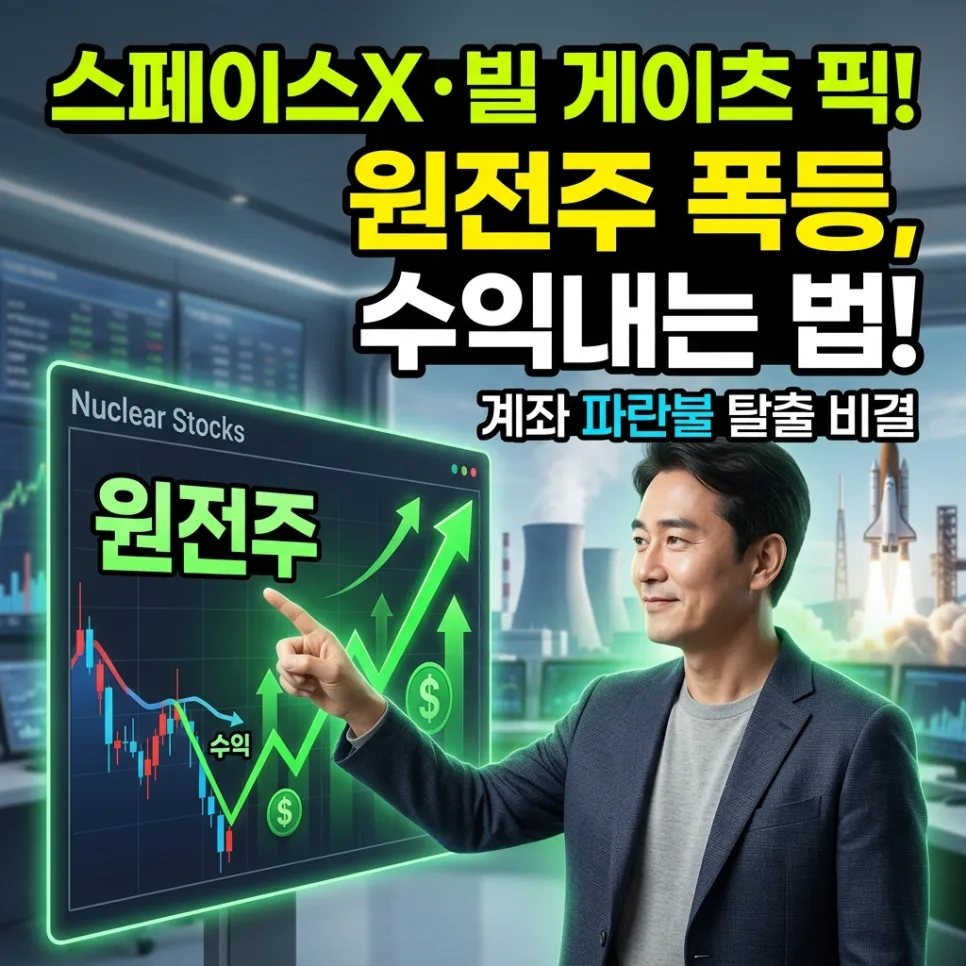2026년 우주항공·원자력 주식, 스페이스X와 빌게이츠가 주목한 이유는?