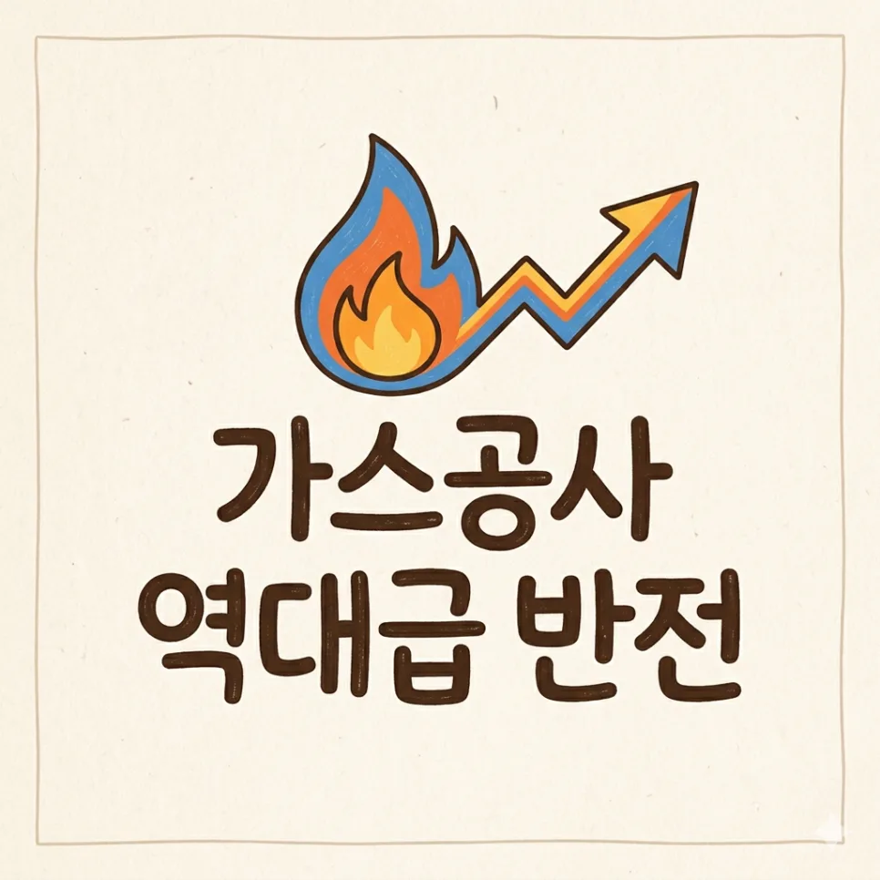 한국가스공사 주가 전망: 2026년 9100억 영업이익, 미수금 회수 가능할까?