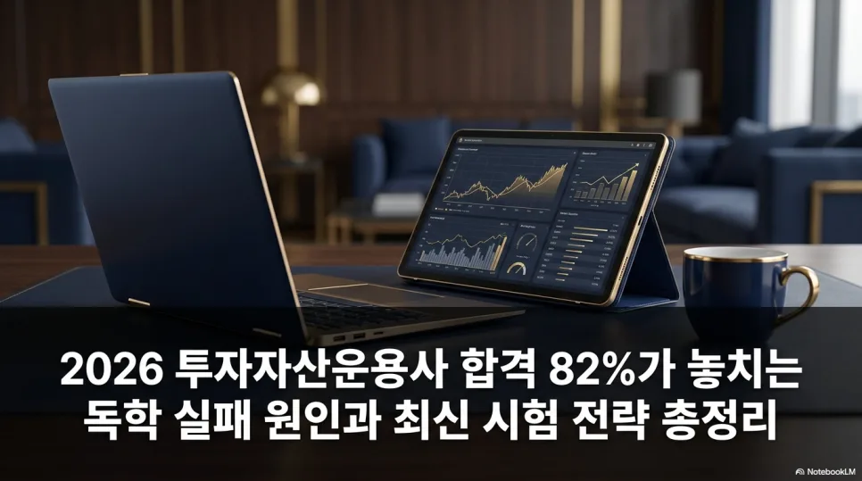 투자자산운용사 독학, 2026년 합격률 높이는 82%가 모르는 비법 — 비즈니스·경제 — hybum1