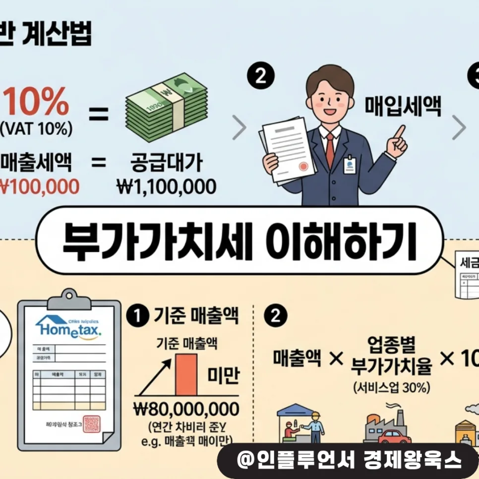 2026년 부가가치세 신고 완벽 가이드: 계산법부터 간이과세자 혜택까지 — 비즈니스·경제 — gksrnrtkwp2