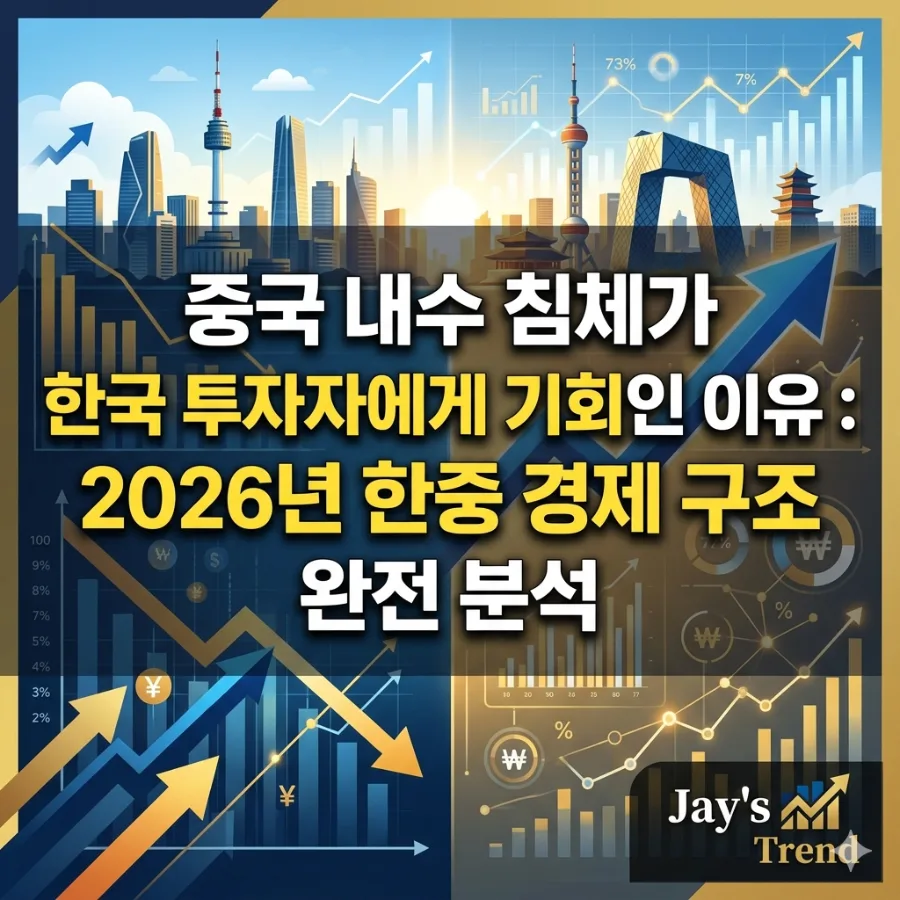중국 내수 침체, 한국 투자 기회 될까? 2026년 전망 분석