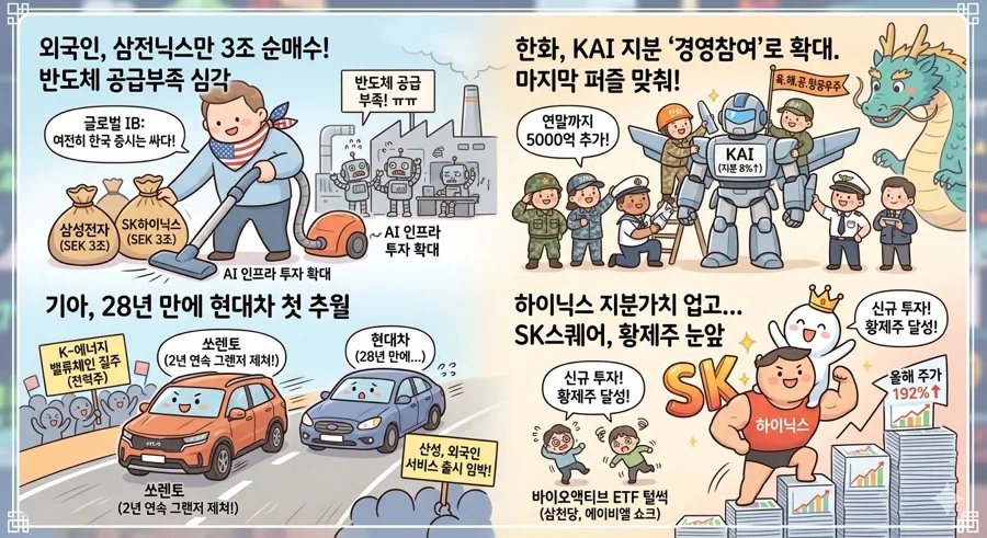 2026년 반도체 주식 투자, 지금이 적기일까? AI 시대 전망