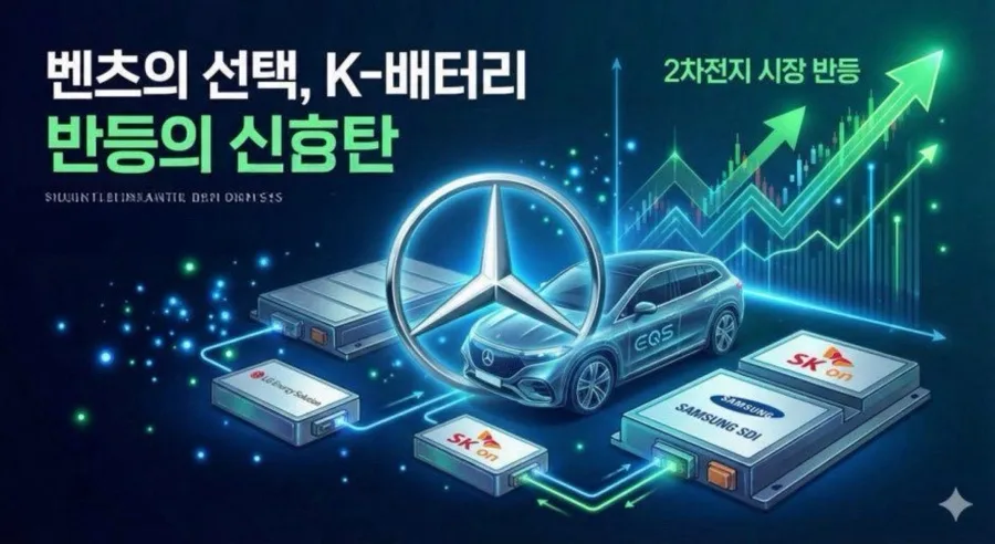 2차전지 주도주 복귀? 삼성SDI 벤츠 계약 분석 2026 3