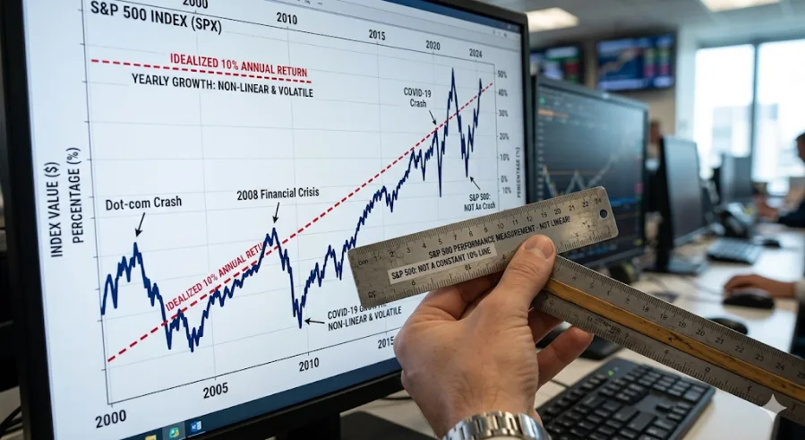 S&P 500 연평균 10% 수익률, 20년 투자 시 100% 확신 가능할까? 2026 2