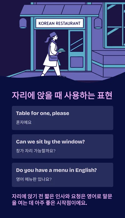 Order Food in Seoul 2026: Essential English Phrases 2