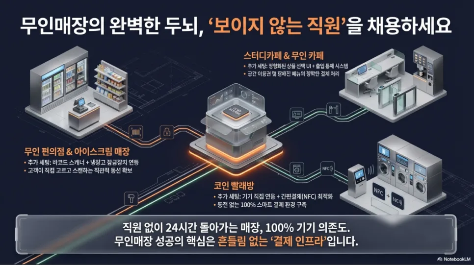2026년 무인 매장 창업 성공 비결: 결제 시스템 완벽 분석 3