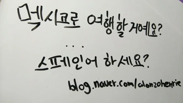 스페인어 회화 핵심 표현 2026: 멕시코 여행 필수 팁 총정리 — 어학·외국어 — alonzohenrie