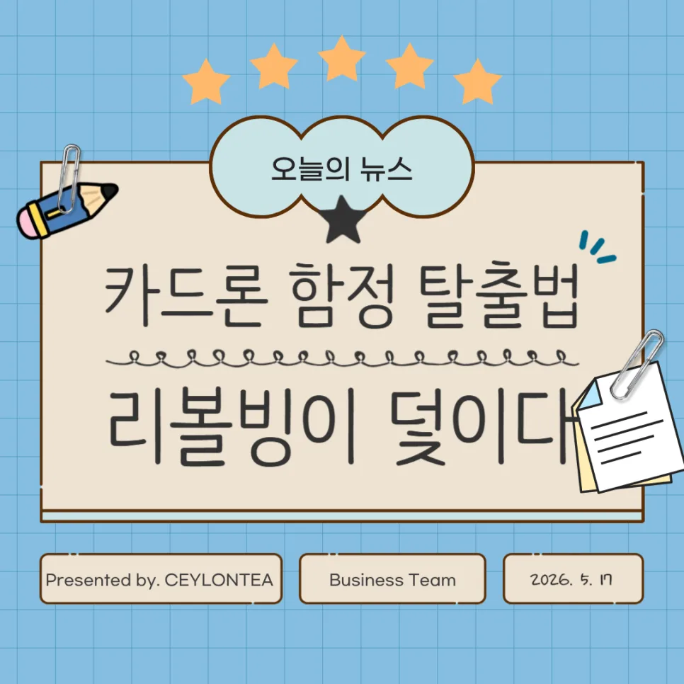 카드론·리볼빙·현금서비스, 2026년 당신의 신용점수를 지키는 법 — 비즈니스·경제 — whitehmj