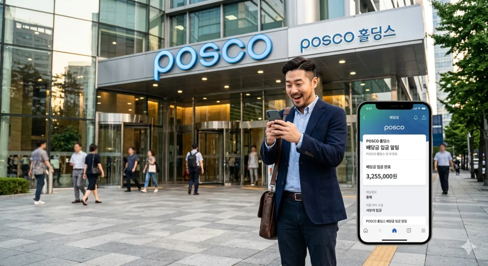 POSCO홀딩스 배당금 실수령액 2026년 예상 및 지급일 총정리 3