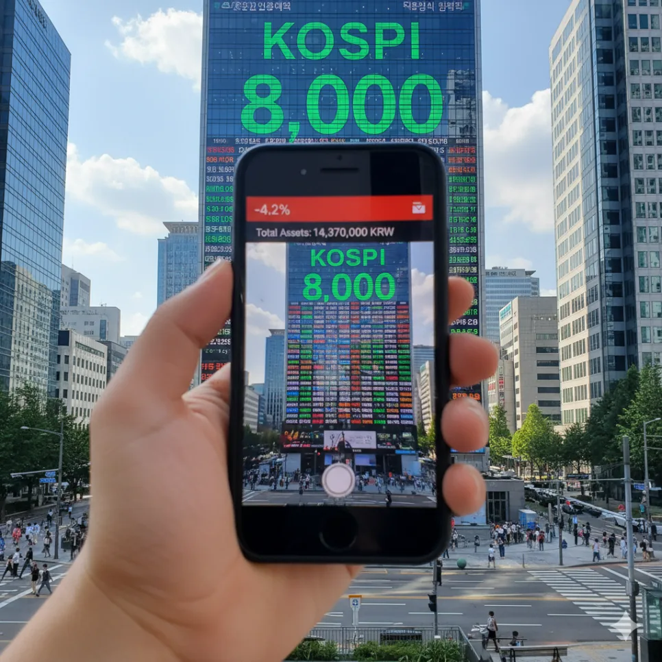 코스피 8000 시대, 1500만원 투자 수익률 현실 점검 2026