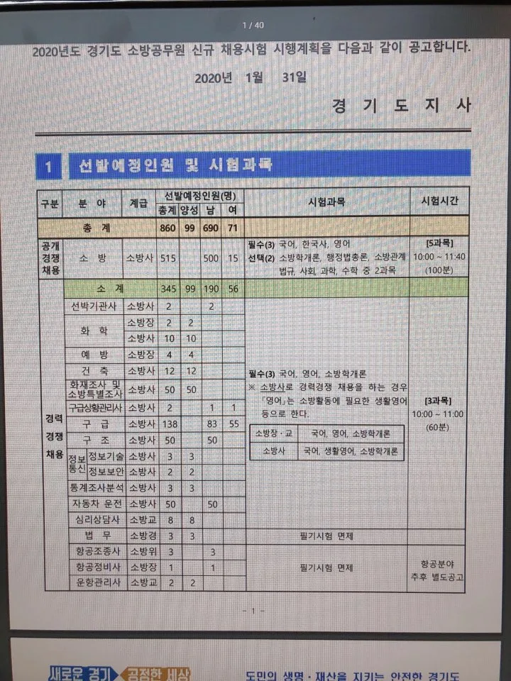 2026년 소방공무원 공채 시험 일정 및 준비 방법 총정리 — 교육·학문 — carunsellor