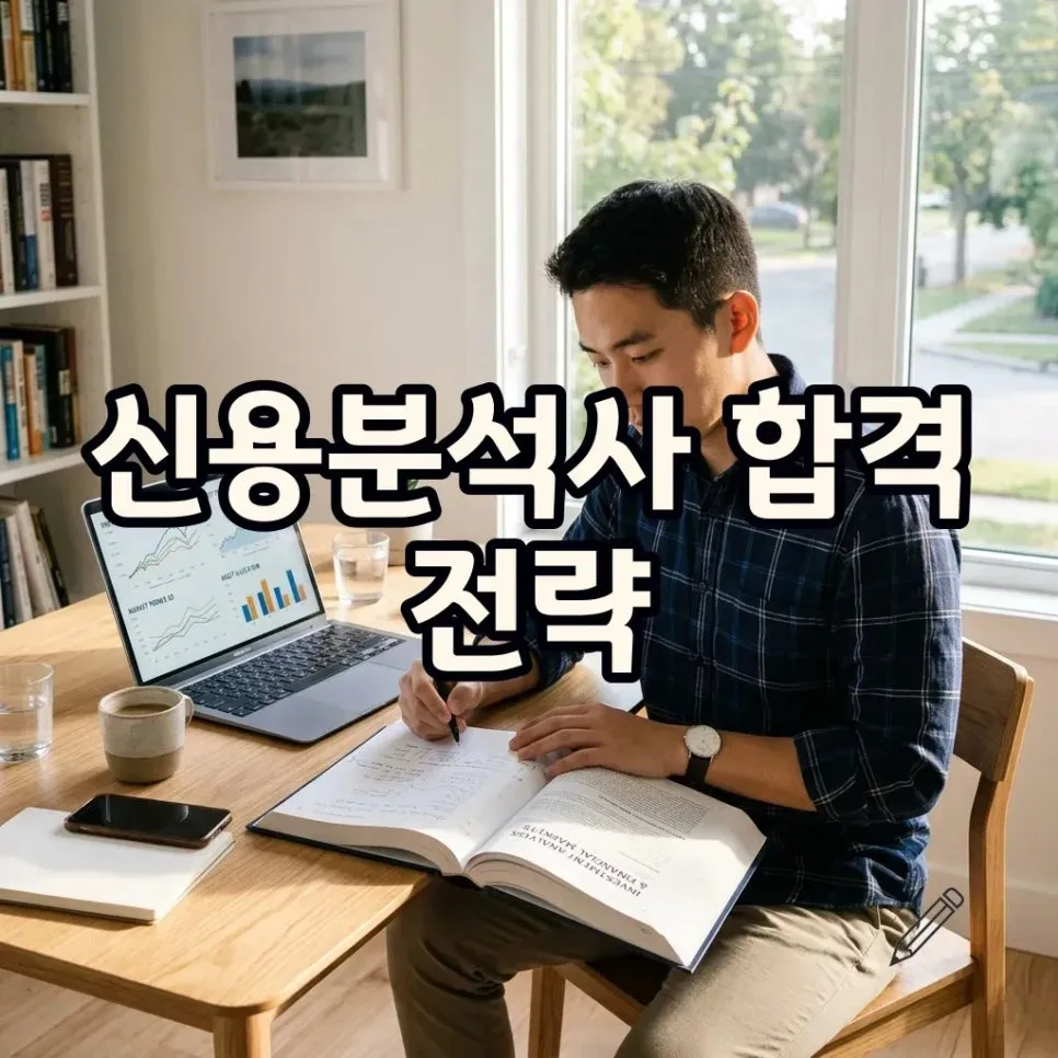 2026 신용분석사 시험 완벽 대비: 일정, 과목, 합격 전략 총정리