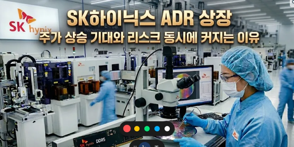 SK하이닉스 ADR 상장 2026: 주가 전망과 리스크 분석