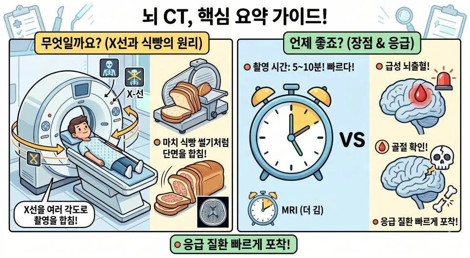 뇌 CT 비용 2026: 급여·비급여 차이와 실비 청구 완벽 가이드