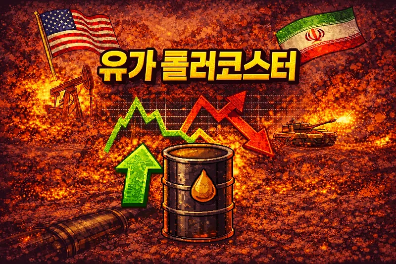 국제 유가 급등락 이유 2026: 전쟁과 비축유 방출 분석