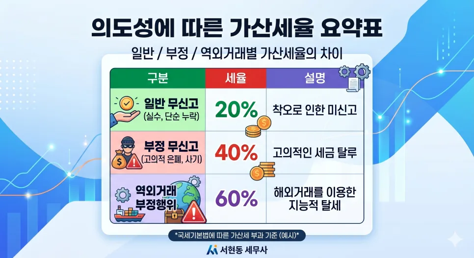 가산세 폭탄 피하는 법: 2026년 수정신고 절세 전략 총정리 2