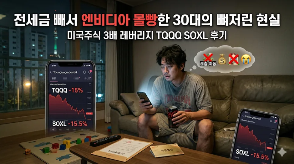 TQQQ SOXL 3배 레버리지 투자 후기: 2026년 30대 아빠의 현실 점검 2