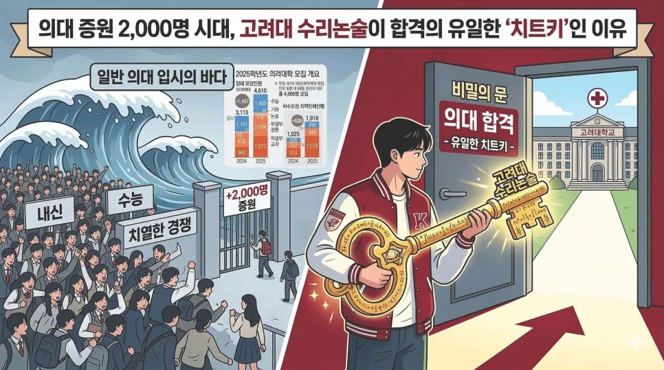 2027 의대 논술 합격 전략: 고려대 수리논술이 답인 이유 — 교육·학문 — eunjung145