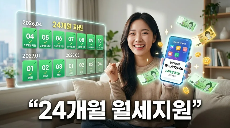 2026 청년월세 지원, 최대 480만원 받는 법 완벽 분석