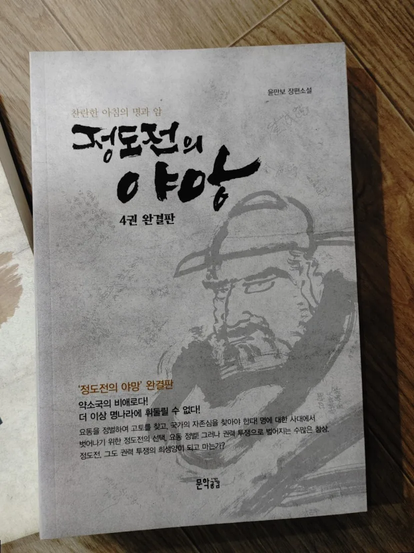 정도전의 야망 완결편 후기: 역사 소설 4권 독파 경험 2026 3