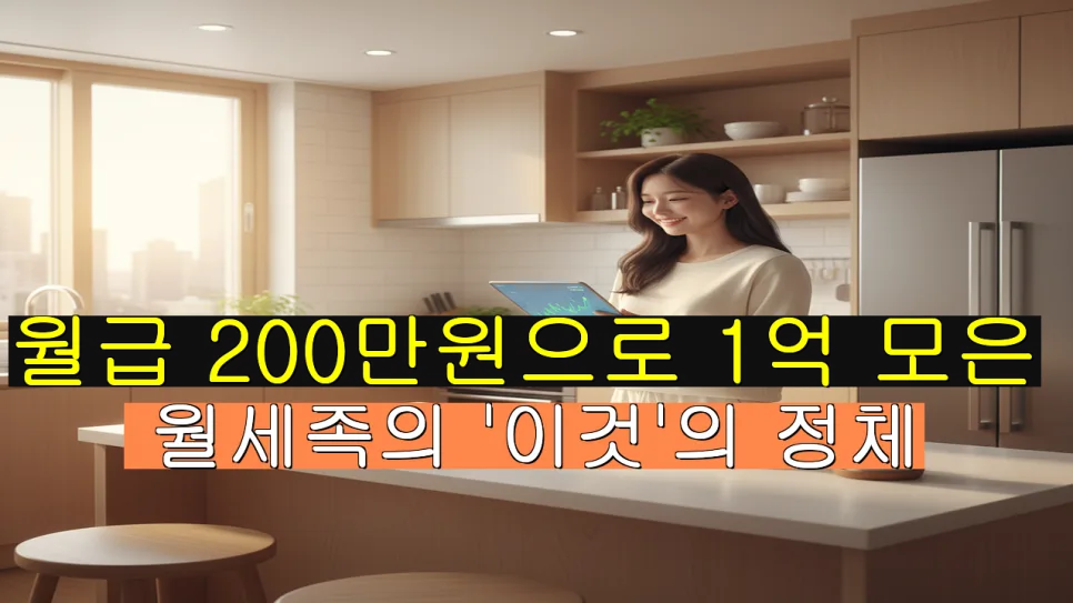 월 200만원으로 5년 안에 1억 모으기: 2026년 현실 루틴 총정리