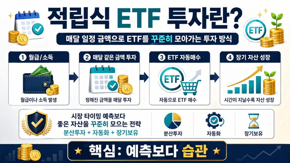 적립식 ETF 투자 2026: 6년 0% 수익률 아빠 vs 3년 290% 자녀 비교 2