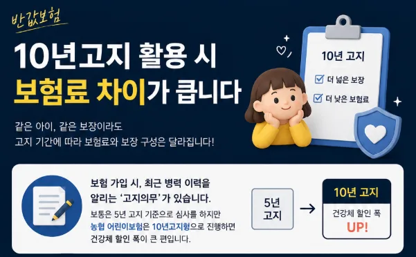 농협 어린이보험 2026년 핵심 보장 비교 및 추천 가이드 2