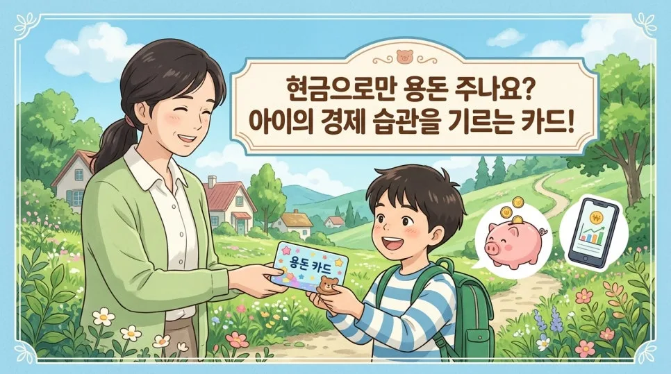 2026년 초등 용돈카드 비교: 토스유스 vs 퍼핀, 현금 대신 이것!