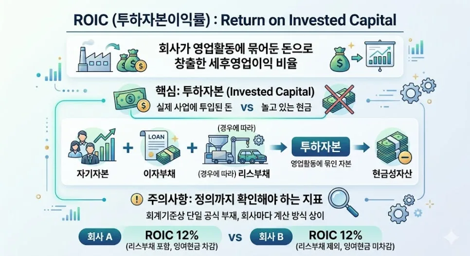 ROIC란 무엇인가? 2026년 기업 가치 평가 핵심 지표 총정리 2