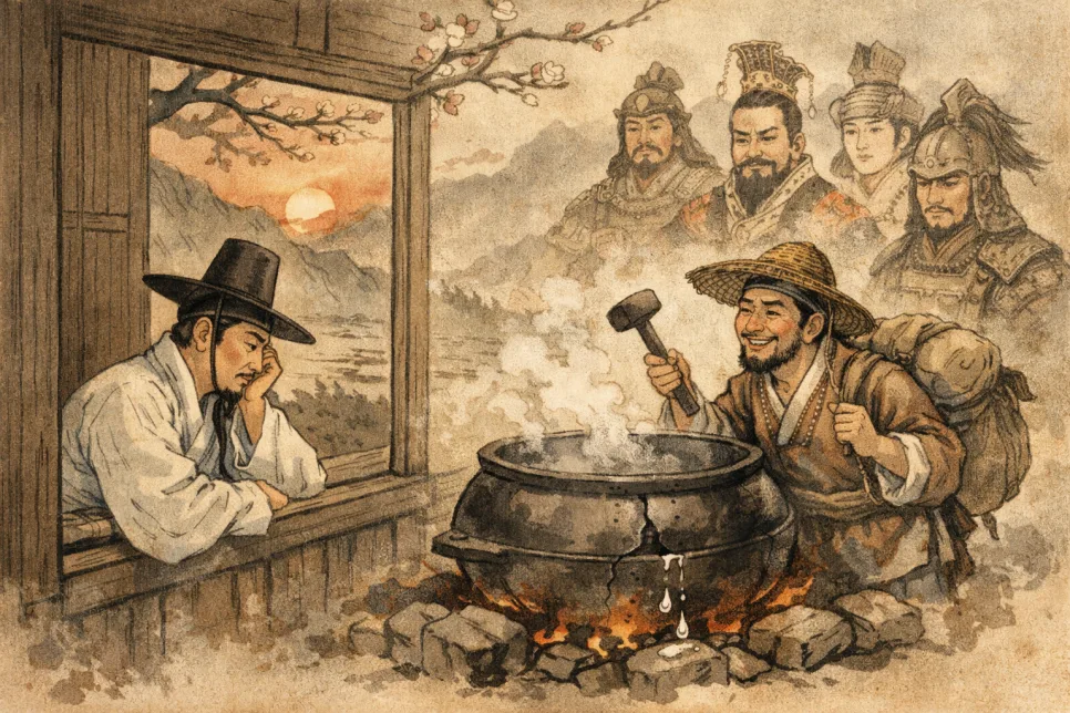 수능특강 '가마솥 장사꾼' 고전시가 완벽 분석 2026 2