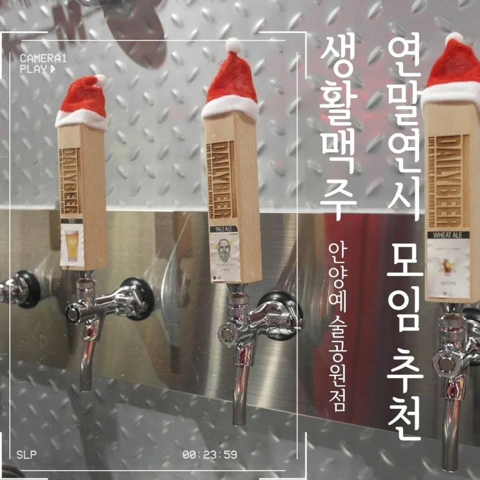 안양 회식 장소 2026: 수제 맥주 맛집 '생활맥주' 완벽 가이드 3