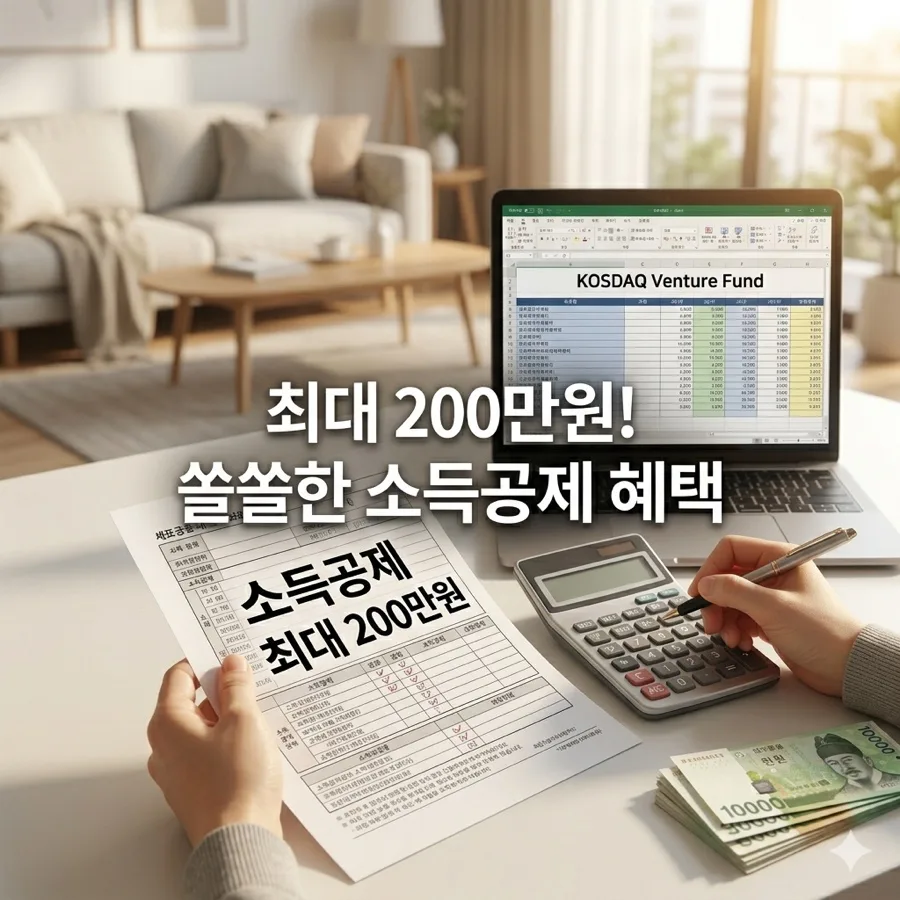 코스닥벤처펀드 투자 2026: 아이패드 경품과 소득공제 꿀팁 총정리 2