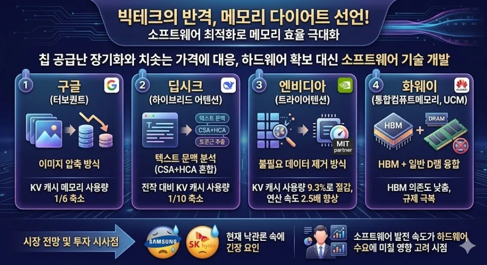 메모리 다이어트 2026: 빅테크 AI 기술이 HBM 시장 뒤흔드는 이유 — IT·테크 — comme2021