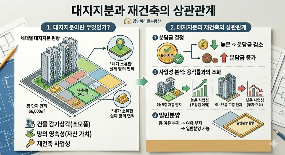 재건축 대지지분, 2026년 투자 핵심 3가지
